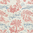 BRUNSCHWIG & FILS 8022101.195.0 VALENSOLE PRINT RED/BLUE Fabric - Eade's Wallpaper