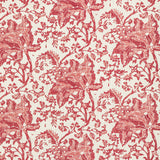 BRUNSCHWIG & FILS 8022102.19.0 WEYMOUTH PRINT RED Fabric - Eade's Wallpaper
