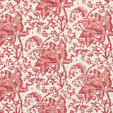BRUNSCHWIG & FILS 8022102.19.0 WEYMOUTH PRINT RED Fabric - Eade's Wallpaper