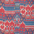 BRUNSCHWIG & FILS 8022104.195.0 BONNIEUX PRINT RED/BLUE Fabric - Eade's Wallpaper