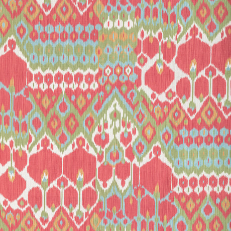 BRUNSCHWIG & FILS 8022104.73.0 BONNIEUX PRINT ROSE/LEAF Fabric - Eade's Wallpaper