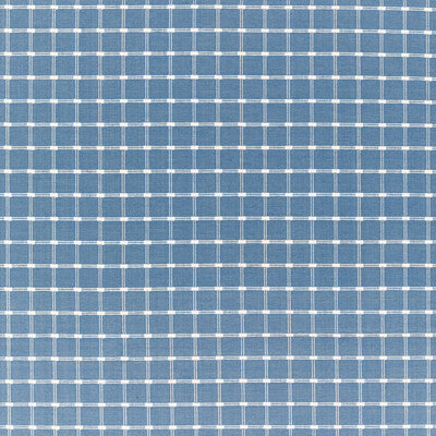 BRUNSCHWIG & FILS 8022116.115.0 LISON CHECK SKY Fabric - Eade's Wallpaper