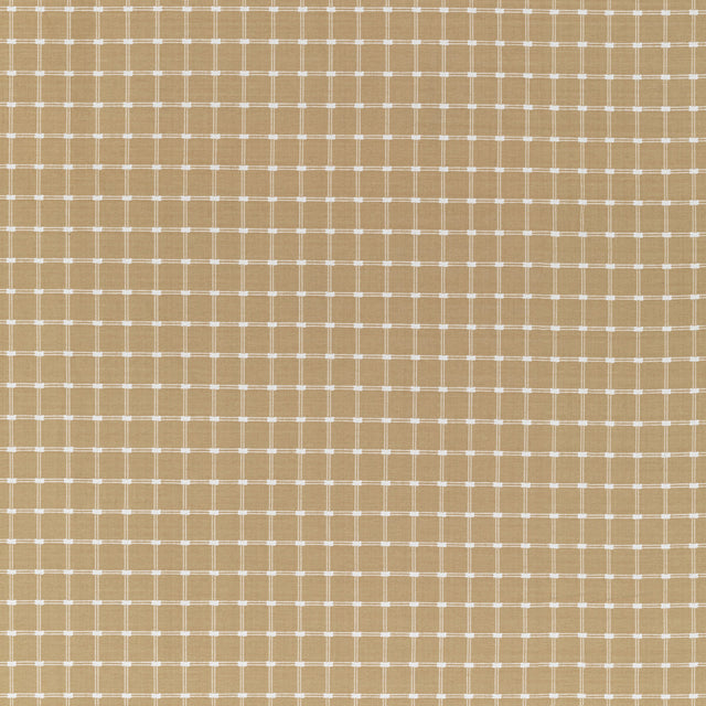 BRUNSCHWIG & FILS 8022116.16.0 LISON CHECK BEIGE Fabric - Eade's Wallpaper