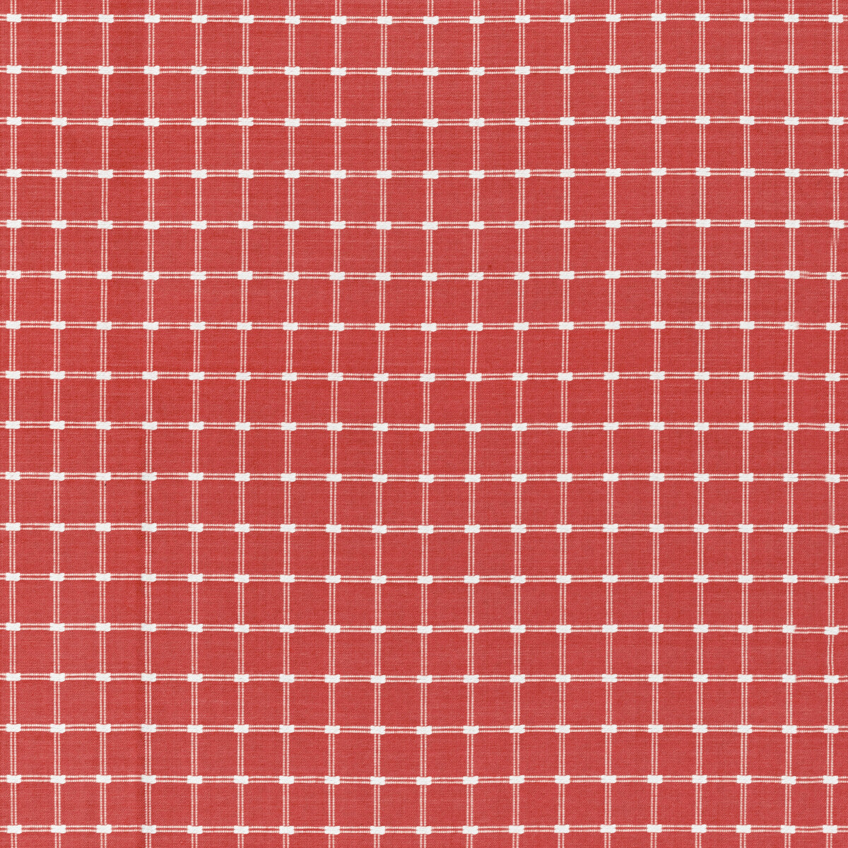 BRUNSCHWIG & FILS 8022116.19.0 LISON CHECK RED Fabric - Eade's Wallpaper