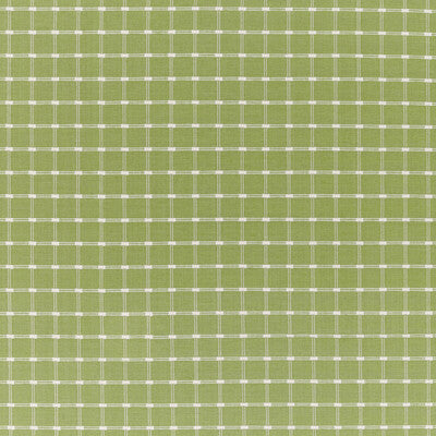 BRUNSCHWIG & FILS 8022116.23.0 LISON CHECK LEAF Fabric - Eade's Wallpaper