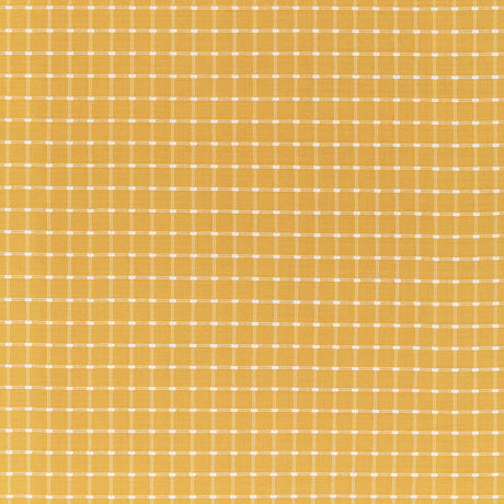 BRUNSCHWIG & FILS 8022116.40.0 LISON CHECK CANARY Fabric - Eade's Wallpaper