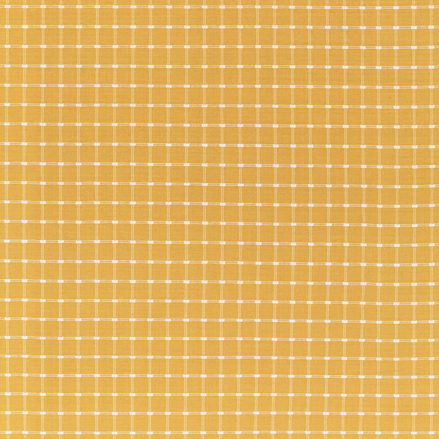 BRUNSCHWIG & FILS 8022116.40.0 LISON CHECK CANARY Fabric - Eade's Wallpaper