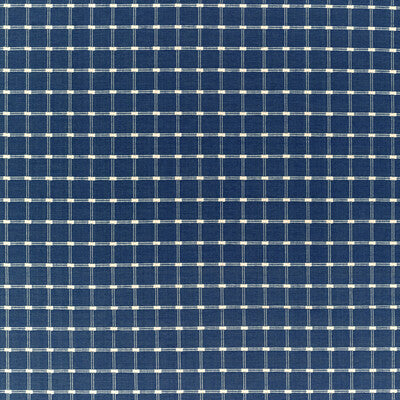 BRUNSCHWIG & FILS 8022116.50.0 LISON CHECK NAVY Fabric - Eade's Wallpaper
