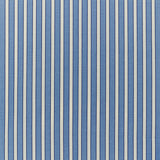 BRUNSCHWIG & FILS 8022117.155.0 ROUEN STRIPE BLUE Fabric - Eade's Wallpaper