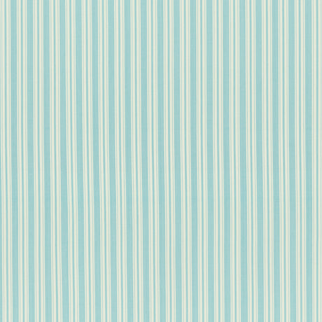 BRUNSCHWIG & FILS 8022118.13.0 SELUNE STRIPE AQUA Fabric - Eade's Wallpaper