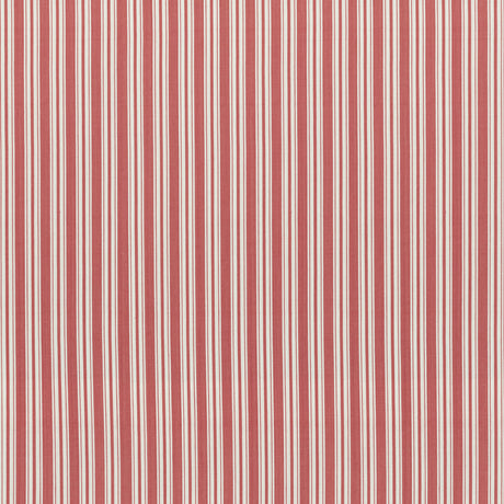BRUNSCHWIG & FILS 8022118.19.0 SELUNE STRIPE RED Fabric - Eade's Wallpaper