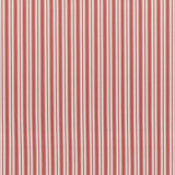 BRUNSCHWIG & FILS 8022118.19.0 SELUNE STRIPE RED Fabric - Eade's Wallpaper