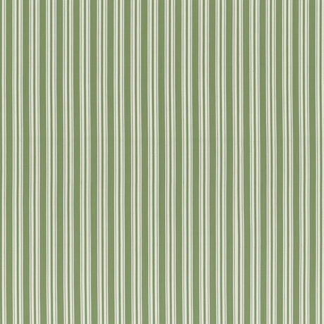 BRUNSCHWIG & FILS 8022118.3.0 SELUNE STRIPE GREEN Fabric - Eade's Wallpaper