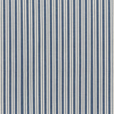 BRUNSCHWIG & FILS 8022118.50.0 SELUNE STRIPE NAVY Fabric - Eade's Wallpaper