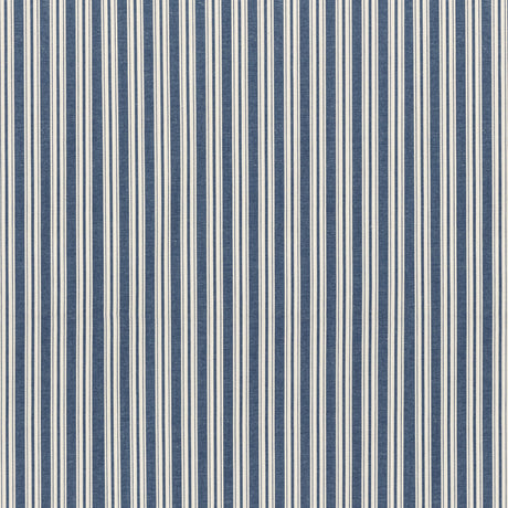 BRUNSCHWIG & FILS 8022118.50.0 SELUNE STRIPE NAVY Fabric - Eade's Wallpaper