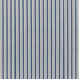 BRUNSCHWIG & FILS 8022118.50.0 SELUNE STRIPE NAVY Fabric - Eade's Wallpaper