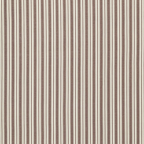 BRUNSCHWIG & FILS 8022118.6.0 SELUNE STRIPE BROWN Fabric - Eade's Wallpaper