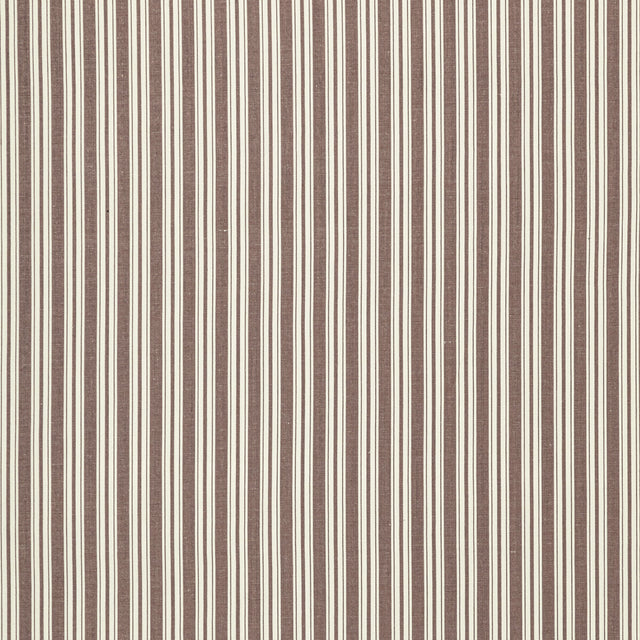 BRUNSCHWIG & FILS 8022118.6.0 SELUNE STRIPE BROWN Fabric - Eade's Wallpaper