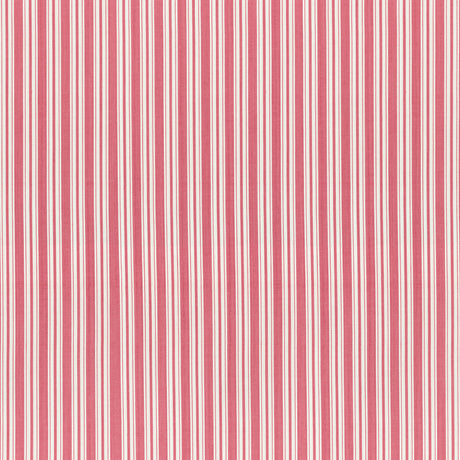 BRUNSCHWIG & FILS 8022118.7.0 SELUNE STRIPE ROSE Fabric - Eade's Wallpaper