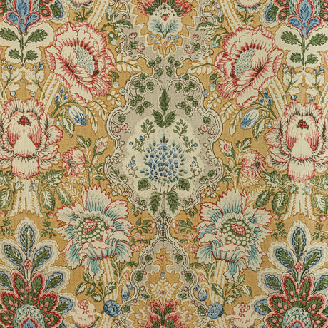 BRUNSCHWIG & FILS 8022119.40.0 CARVALLO PRINT CANARY Fabric - Eade's Wallpaper