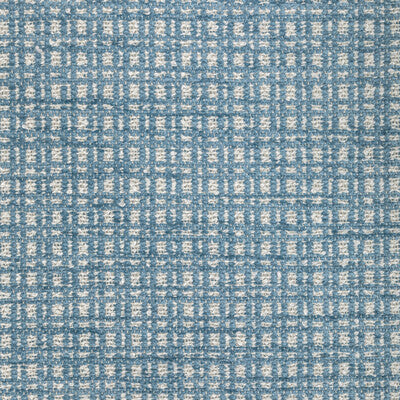 BRUNSCHWIG & FILS 8022123.5.0 LANDIERS TEXTURE BLUE Fabric - Eade's Wallpaper