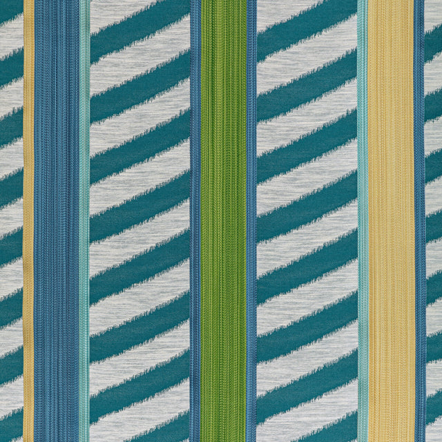 BRUNSCHWIG & FILS 8022133.13.0 MNEMBA WOVEN TEAL Fabric - Eade's Wallpaper