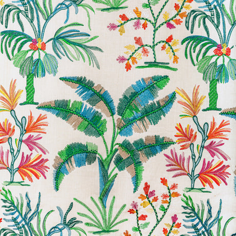 BRUNSCHWIG & FILS 8022134.530.0 MARTIL EMB JEWEL Fabric - Eade's Wallpaper