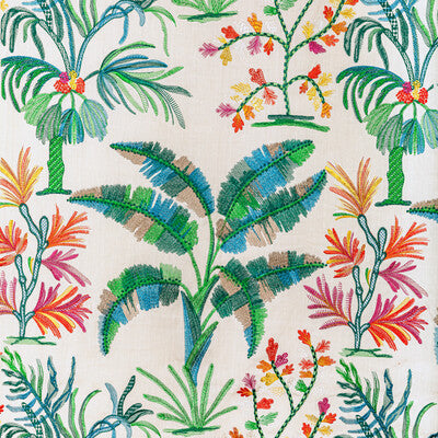 BRUNSCHWIG & FILS 8022134.530.0 MARTIL EMB JEWEL Fabric - Eade's Wallpaper