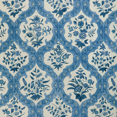 BRUNSCHWIG & FILS 8023102.155.0 VENTOUX PRINT SKY/BLUE Fabric - Eade's Wallpaper