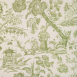 BRUNSCHWIG & FILS 8023104.3.0 MARCEL PRINT LEAF Fabric - Eade's Wallpaper