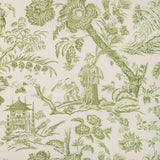 BRUNSCHWIG & FILS 8023104.3.0 MARCEL PRINT LEAF Fabric - Eade's Wallpaper