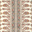 BRUNSCHWIG & FILS 8023108.517.0 VISAN PRINT TEAL/ROSE Fabric - Eade's Wallpaper