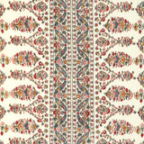 BRUNSCHWIG & FILS 8023108.517.0 VISAN PRINT TEAL/ROSE Fabric - Eade's Wallpaper