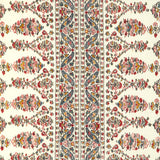 BRUNSCHWIG & FILS 8023108.517.0 VISAN PRINT TEAL/ROSE Fabric - Eade's Wallpaper