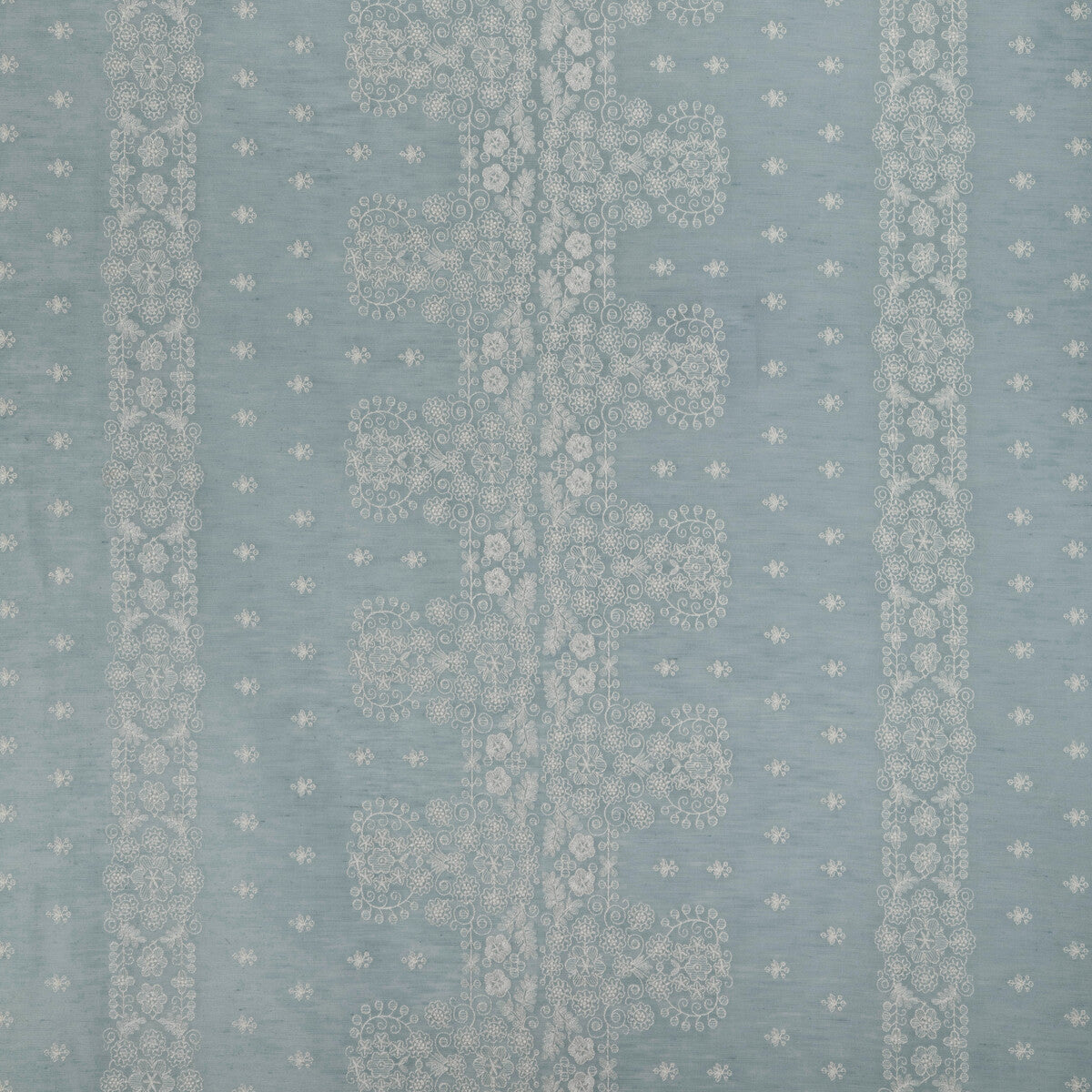 BRUNSCHWIG & FILS 8023109.15.0 COULET SHEER SKY Fabric - Eade's Wallpaper