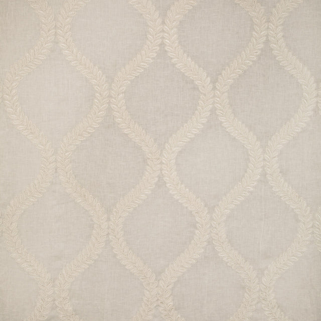 BRUNSCHWIG & FILS 8023110.1.0 CAMUS SHEER IVORY Fabric - Eade's Wallpaper