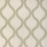 BRUNSCHWIG & FILS 8023110.31.0 CAMUS SHEER LEAF Fabric - Eade's Wallpaper