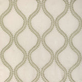 BRUNSCHWIG & FILS 8023110.31.0 CAMUS SHEER LEAF Fabric - Eade's Wallpaper