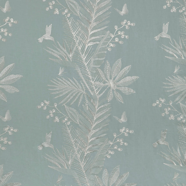 BRUNSCHWIG & FILS 8023114.51.0 MANDA EMB SKY Fabric - Eade's Wallpaper