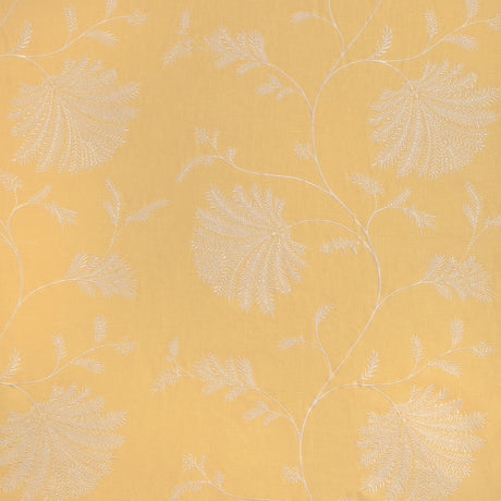 BRUNSCHWIG & FILS 8023116.40.0 MAELLE EMB CANARY Fabric - Eade's Wallpaper