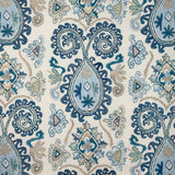 BRUNSCHWIG & FILS 8023117.55.0 LAVALI EMB BLUE/SKY Fabric - Eade's Wallpaper