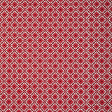 BRUNSCHWIG & FILS 8023119.99.0 INES EMB RED Fabric - Eade's Wallpaper