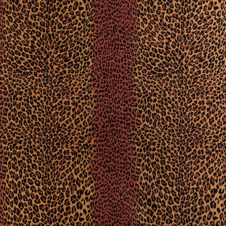BRUNSCHWIG & FILS 8023125.46.0 LEOPARD II CHOCOLATE Fabric - Eade's Wallpaper