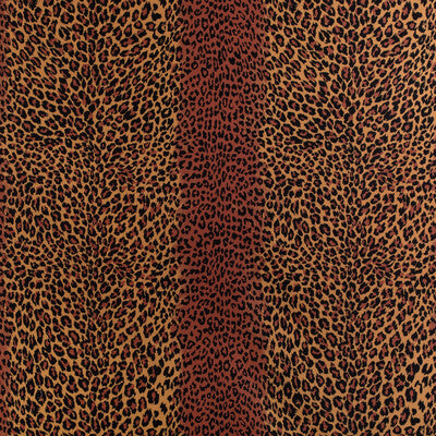 BRUNSCHWIG & FILS 8023125.46.0 LEOPARD II CHOCOLATE Fabric - Eade's Wallpaper