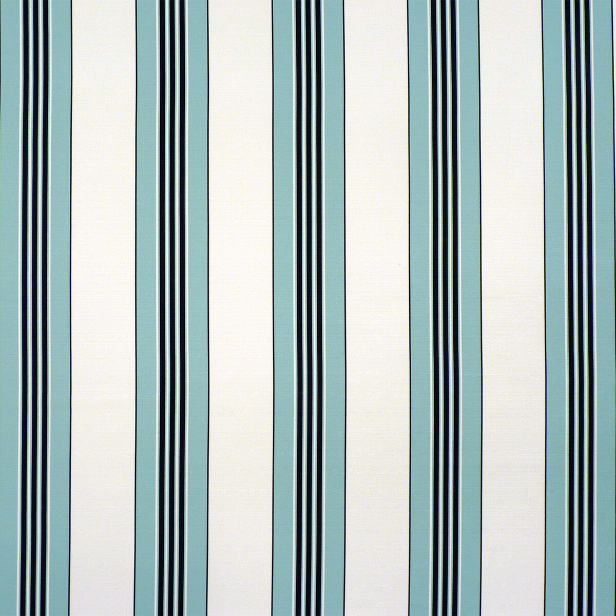 BRUNSCHWIG & FILS 8023126.131.0 RAYURE II AQUA Fabric - Eade's Wallpaper