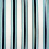 BRUNSCHWIG & FILS 8023126.131.0 RAYURE II AQUA Fabric - Eade's Wallpaper