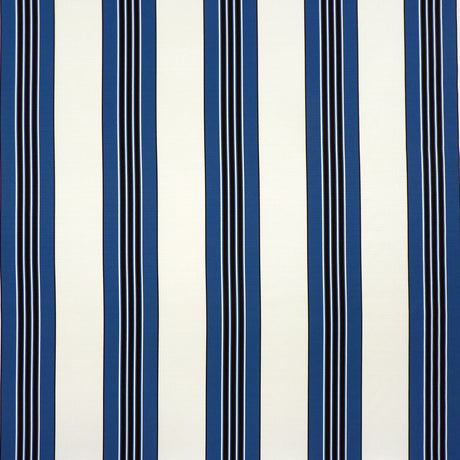 BRUNSCHWIG & FILS 8023126.51.0 RAYURE II BLUE Fabric - Eade's Wallpaper