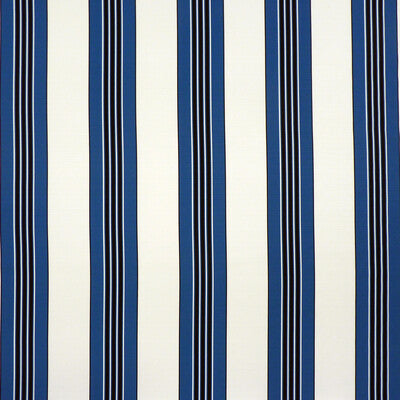 BRUNSCHWIG & FILS 8023126.51.0 RAYURE II BLUE Fabric - Eade's Wallpaper