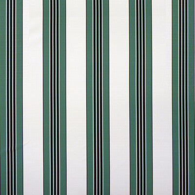 BRUNSCHWIG & FILS 8023126.53.0 RAYURE II EMERALD Fabric - Eade's Wallpaper