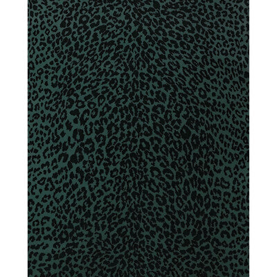 BRUNSCHWIG & FILS 8023127.313.0 MADELEINE'S LEOPARD TEAL Fabric - Eade's Wallpaper